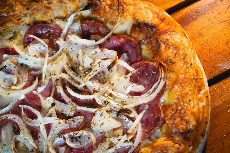 Spicy Diavola thin crust pizza